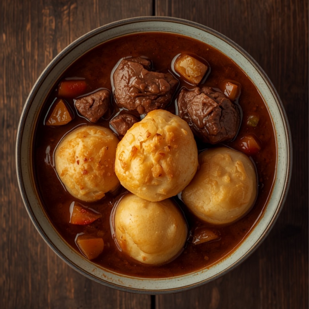 Beef Stew and Dumplings