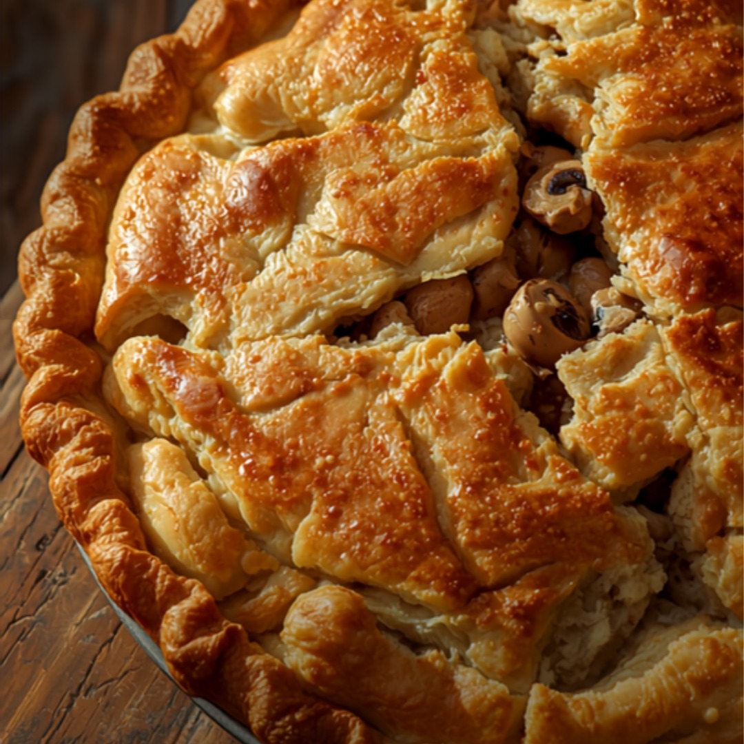 Chicken and Mushroom Pie